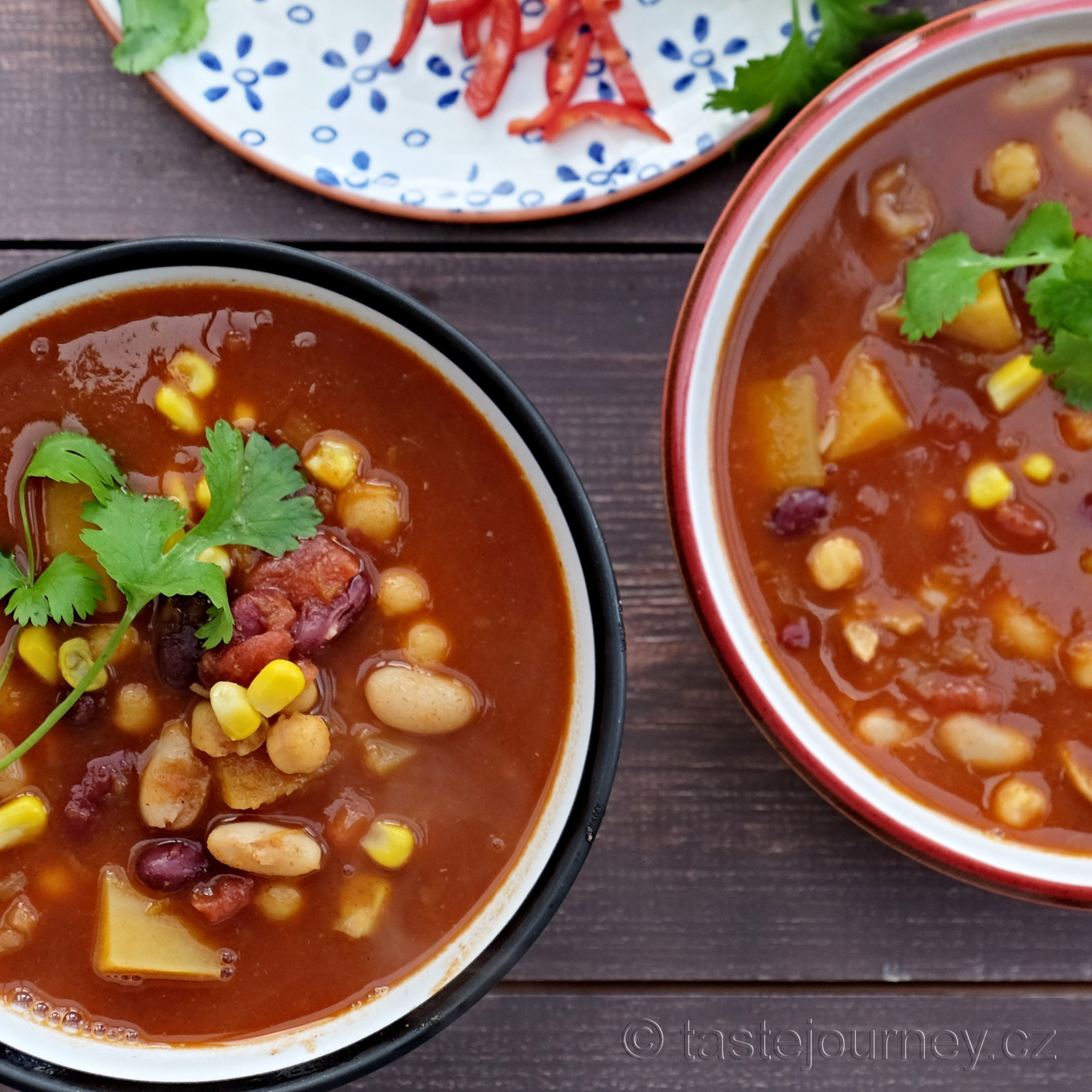 Chilli non carne, tedy vegetariánské chilli