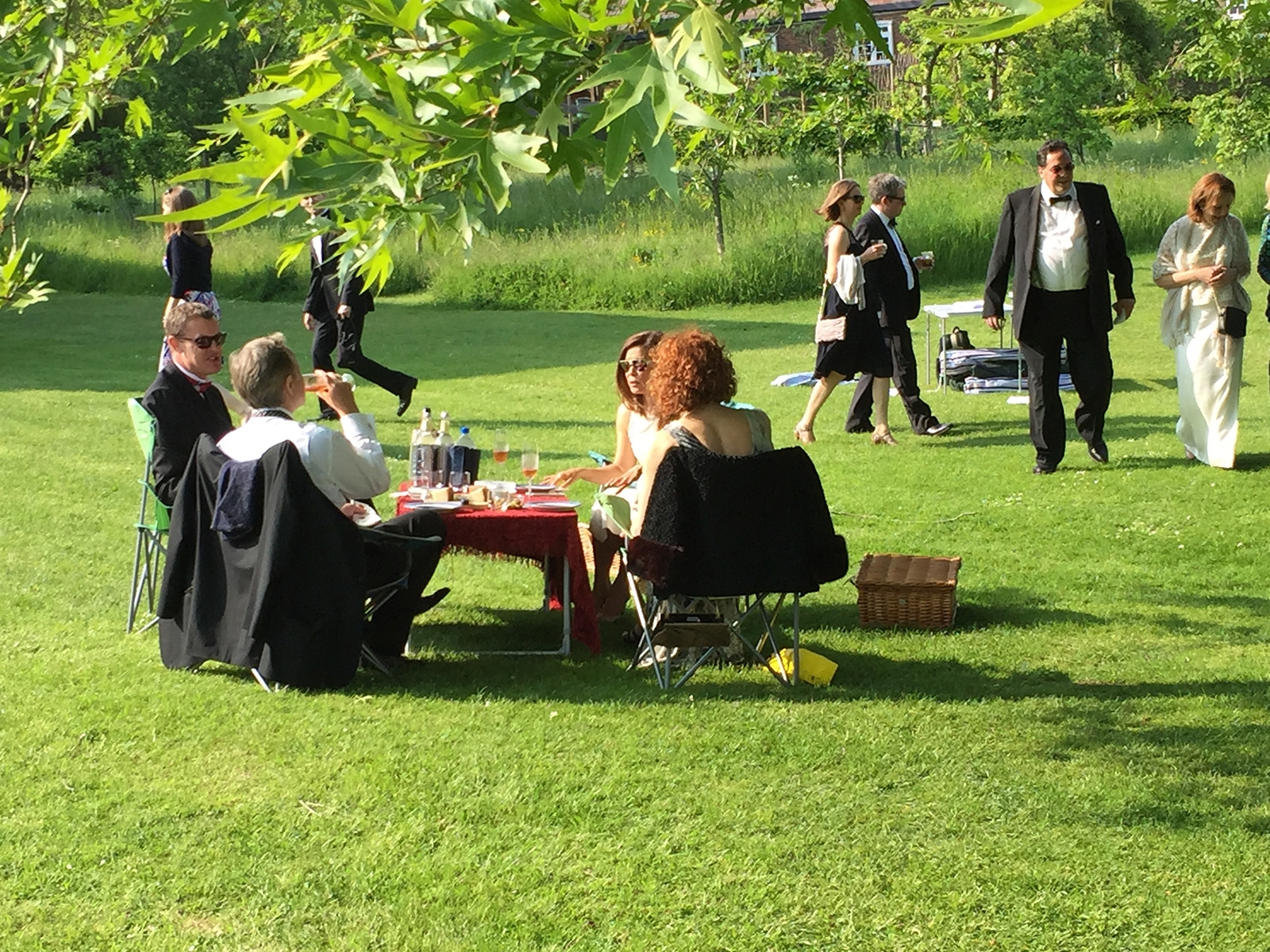 Glyndebourne - piknik před představením