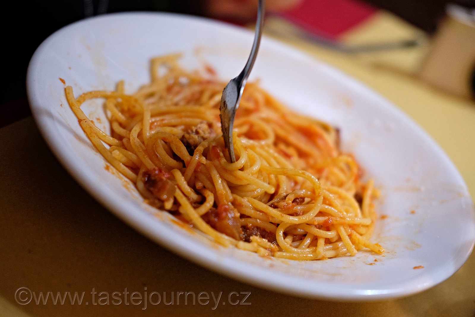 Jednoduché amatriciana, přesto vynikající