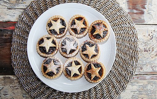 Britské vánoční koláčky mince pie